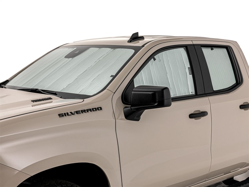 GMC Sierra Window Shade - WeatherTech - SunShade Full Vehicle Kit - Silver/Black - `22-`27
