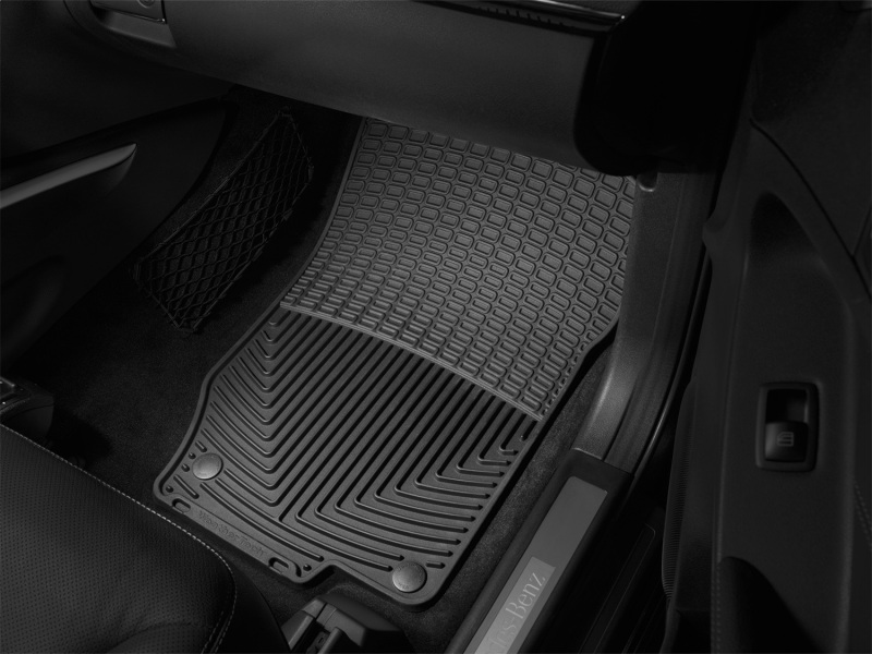 Mercedes-Benz ML-Class Floor Mats - Rubber - Front - WeatherTech - Black - `06-`11