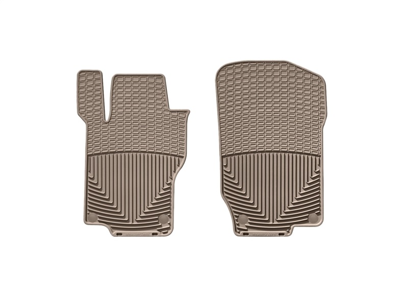 Mercedes-Benz ML-Class Rubber Mats - Front - WeatherTech - All-Weather - Tan - `06-`11