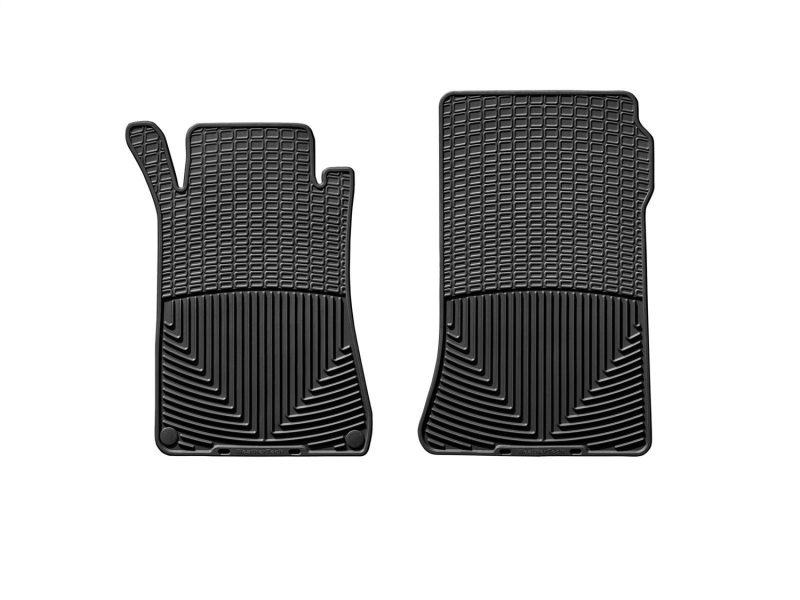 Mercedes-Benz CLK320 Rubber Mats - Front - WeatherTech - All-Weather - Black - `98-`02