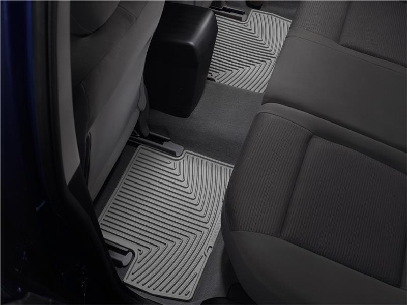 Mercedes-Benz CLK320 Floor Mats - Rear - WeatherTech - Rubber - Grey - `98-`02