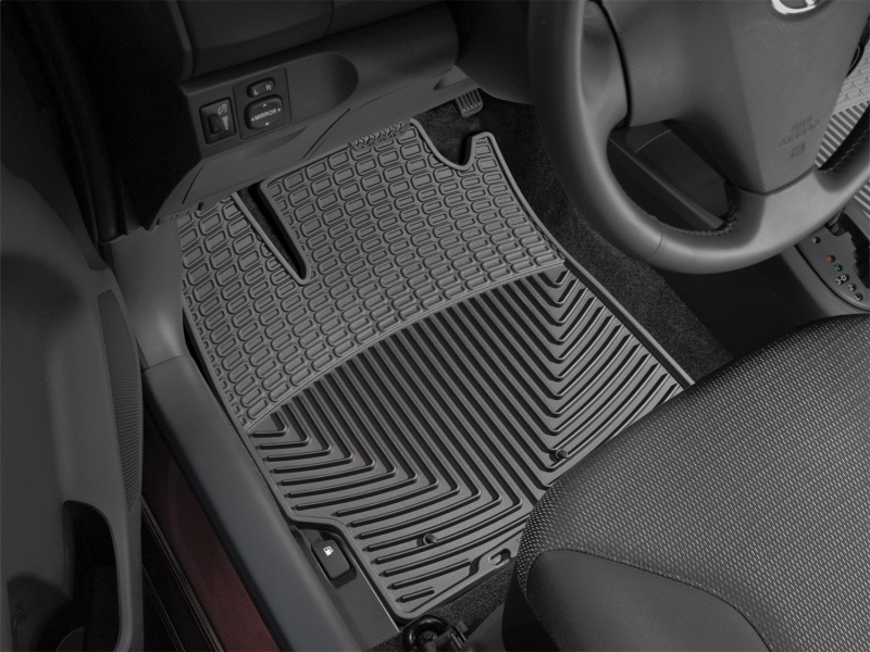 Toyota Yaris Floor Mats - Front - WeatherTech - Rubber - Black - `07-`11