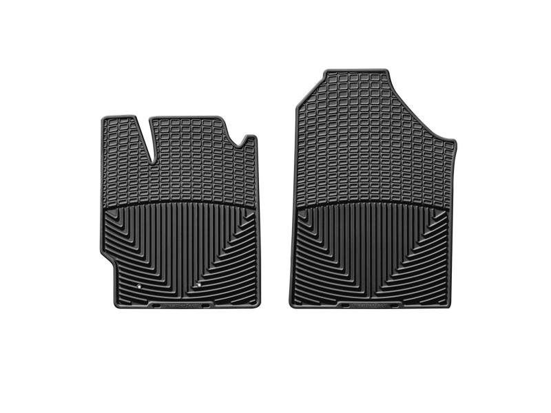 Toyota Yaris Floor Mats - Front - WeatherTech - Rubber - Black - `07-`11