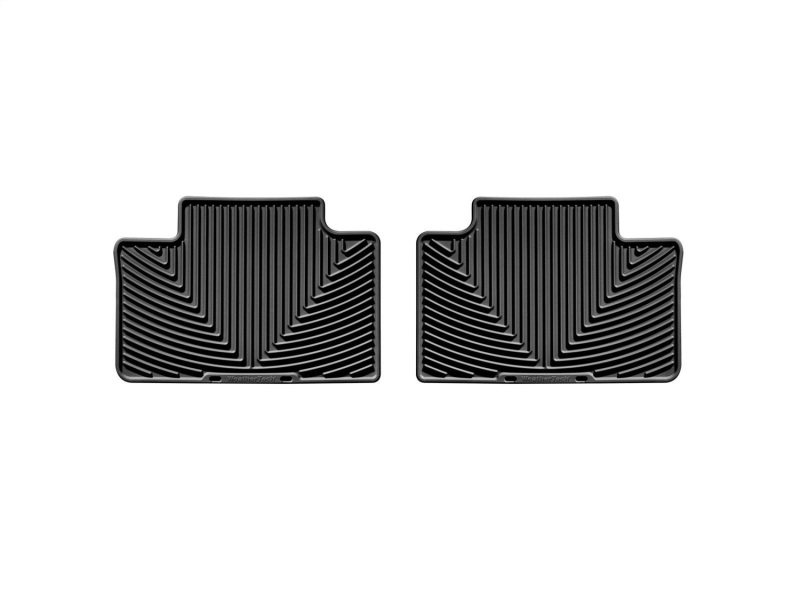 Toyota Yaris Floor Mats - Rear - WeatherTech - All-Weather Rubber - Black - `07-`11