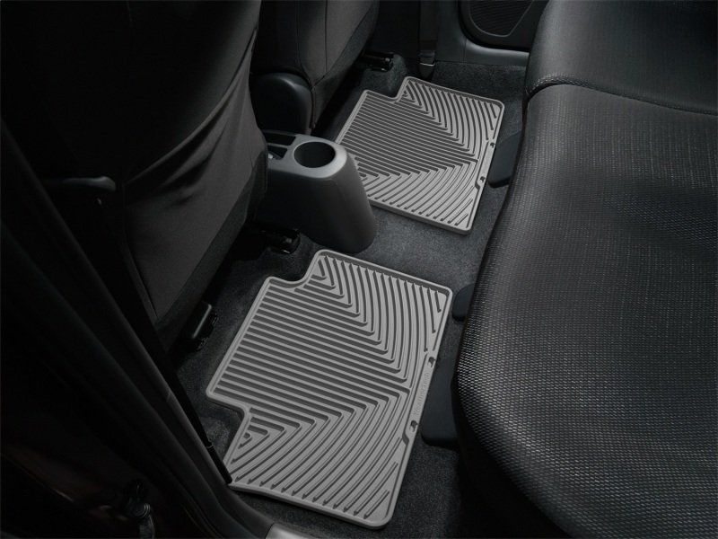 Toyota Yaris Floor Mats - Rear - WeatherTech - All Weather - Grey - `07-`11