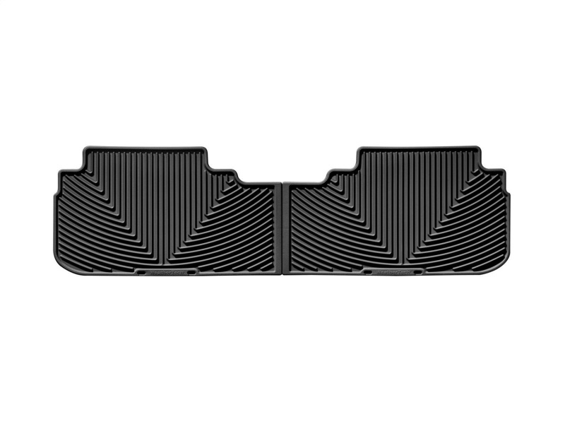 Toyota Highlander Floor Mats - Rear - WeatherTech - Rubber - Black - `08-`13