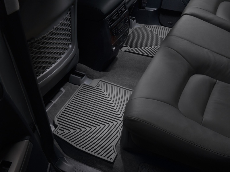 Lexus LX570 Rubber Mats - Rear - WeatherTech - All-Weather - Black - `08-`13