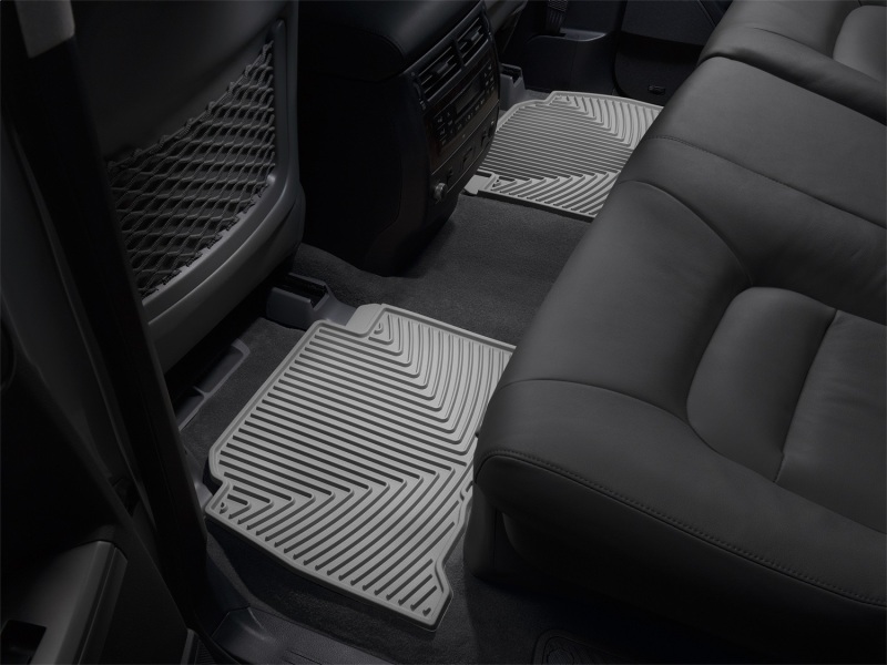Lexus LX570 Rubber Mats - Rear - WeatherTech - All-Weather - Grey - `08-`13