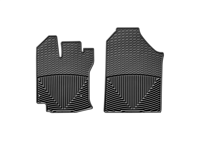 Toyota Venza Floor Mats - Front - WeatherTech - Rubber - Black - `09-`11