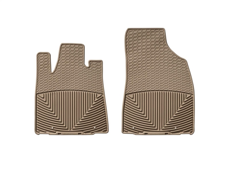 Lexus RX Floor Mats - Front - WeatherTech - Rubber - Tan - `10-`12