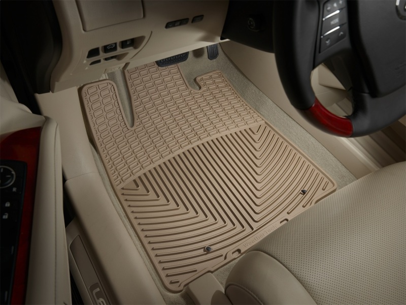 Lexus RX Floor Mats - Front - WeatherTech - Rubber - Tan - `10-`12