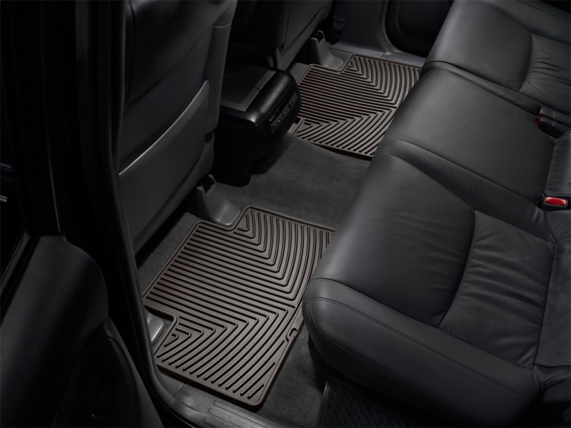 Ford Edge Rubber Floor Mats - Rear - WeatherTech - All-Weather - Cocoa - `07-`13