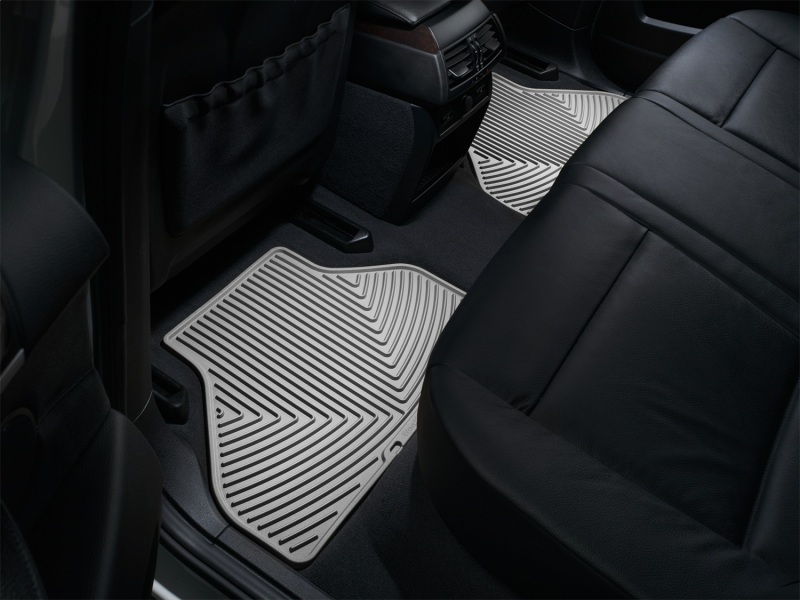 BMW X5 Floor Mats - Rear - WeatherTech - Rubber - Grey - `07-`13