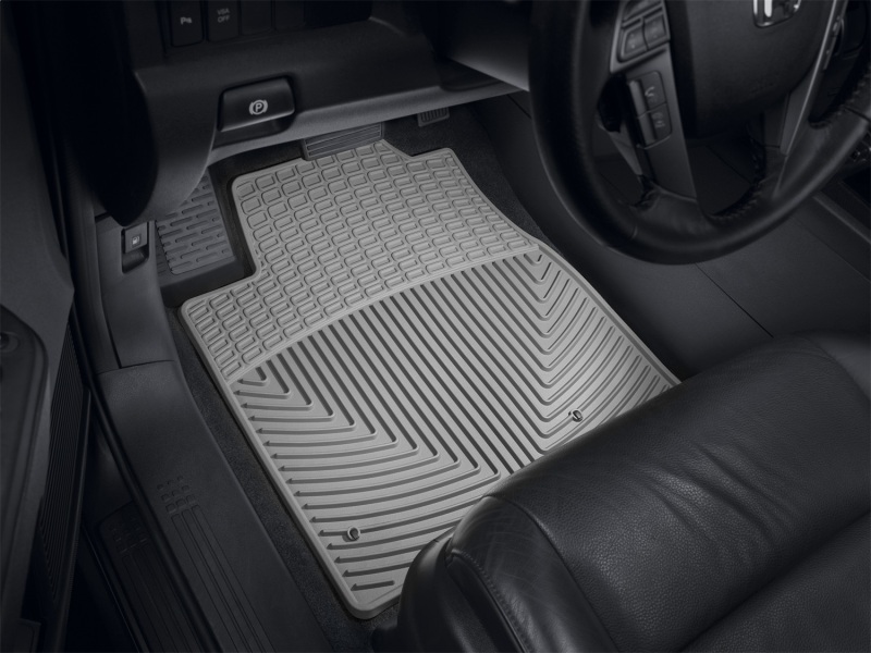 Acura MDX Floor Mats - Front - WeatherTech - Rubber - Grey - `07-`13