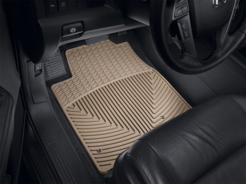 Acura MDX Floor Mats - Front - WeatherTech - All-Weather - Tan - `07-`13