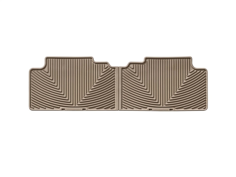 Honda Civic Floor Mats - Rubber - Rear - WeatherTech - All-Weather - Tan - `06-`11