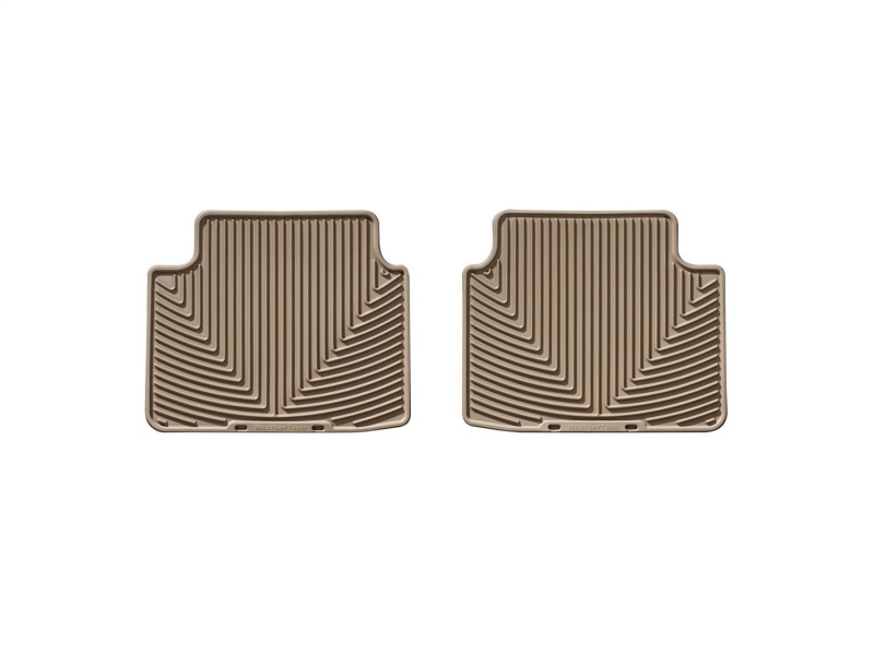 Honda Accord Floor Mats - Rubber - Rear - WeatherTech - All-Weather - Tan - `08-`12