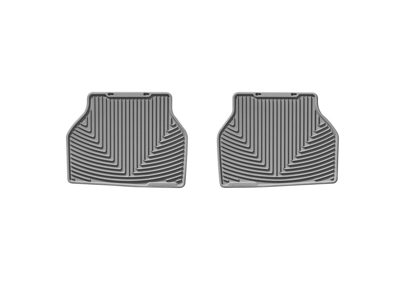 BMW 5 Series Floor Mats - Rear - WeatherTech - Rubber - Grey - `95-`04