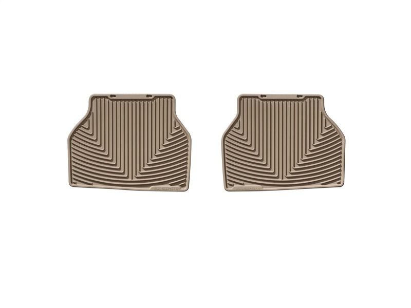 BMW 5 Series Rubber Mats - Rear - WeatherTech - Tan - `95-`04
