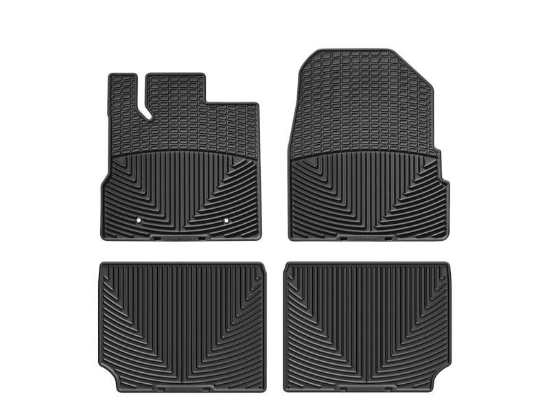 Chevrolet Equinox Floor Mats - Front + Rear - WeatherTech - All-Weather - Black - `10-`27