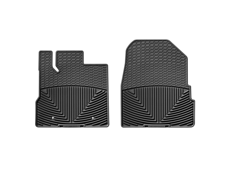 Chevrolet Equinox Rubber Mats - Front - WeatherTech - All-Weather - Black - `10-`27