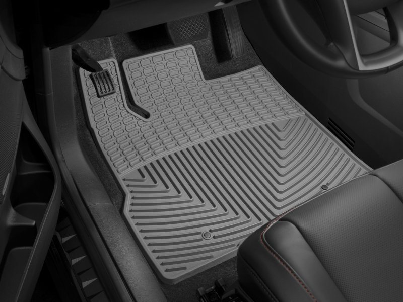 Chevrolet Equinox Floor Mat Set - Front + Rear - WeatherTech - All-Weather - Grey - `10-`27 Chevrolet Equinox Floor Mat Set - Front + Rear - WeatherTech - All-Weather - Grey - `10-`27
