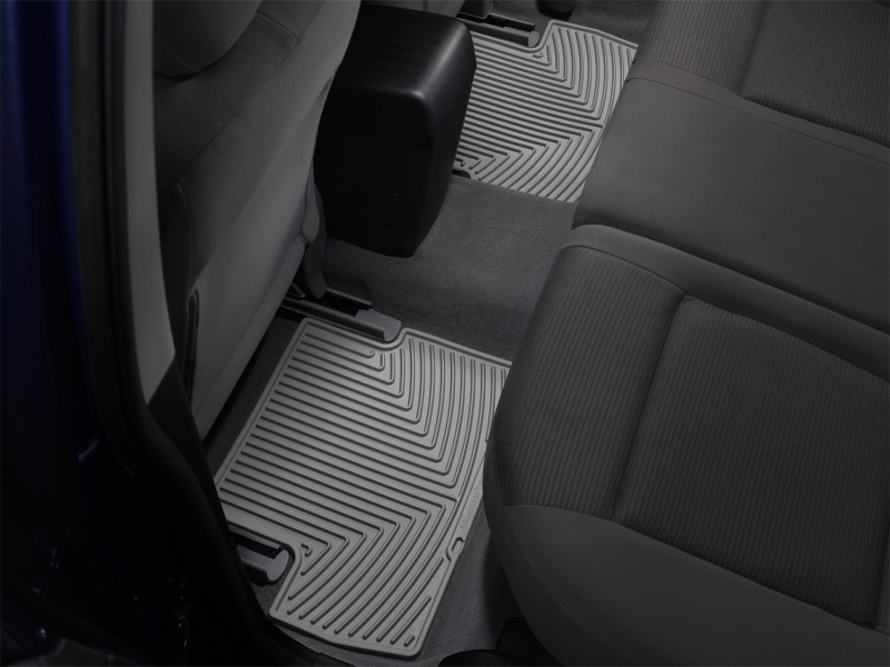 Mercedes-Benz E-Class Rear Rubber Mats - WeatherTech - All-Weather - Grey - `10-`27 Mercedes-Benz E-Class Rear Rubber Mats - WeatherTech - All-Weather - Grey - `10-`27