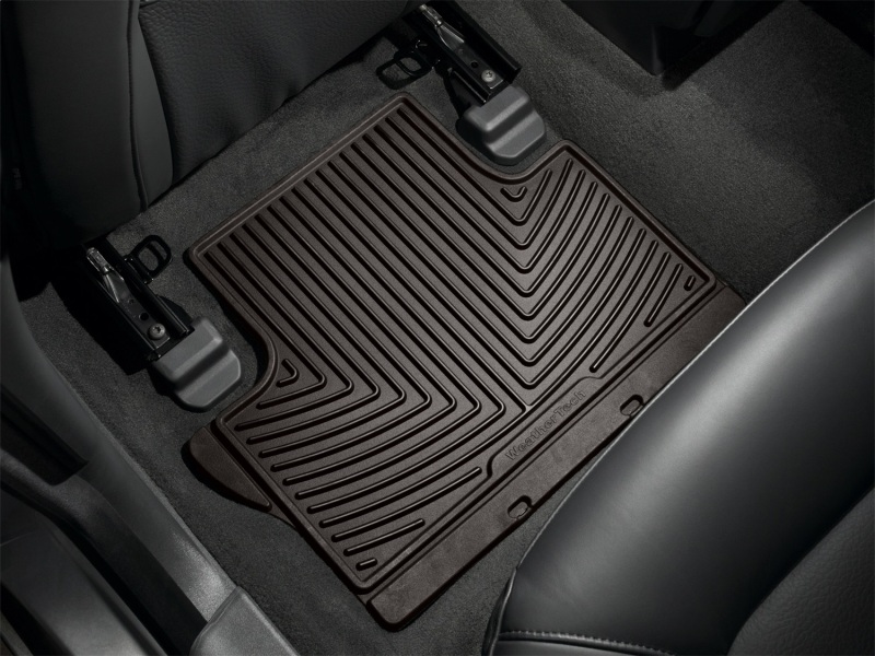 Volvo S80 Floor Mats - Rear - WeatherTech - All-Weather - Cocoa - `07-`14