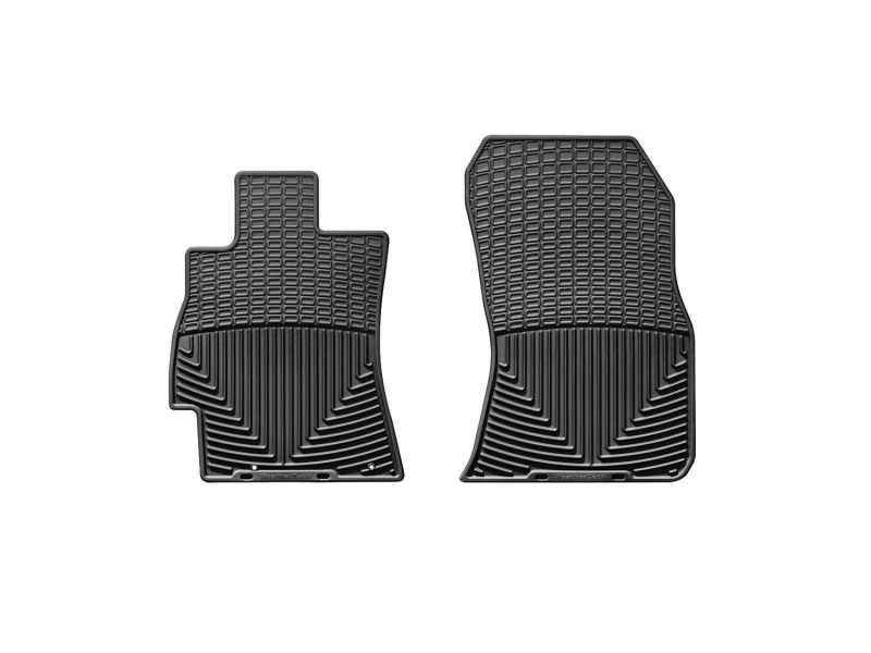 Subaru Outback Floor Mats - Front - WeatherTech - Rubber - Black - `10-`27