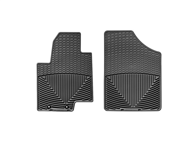 Kia Soul Floor Mats - Front - WeatherTech - All-Weather - Black - `10-`13