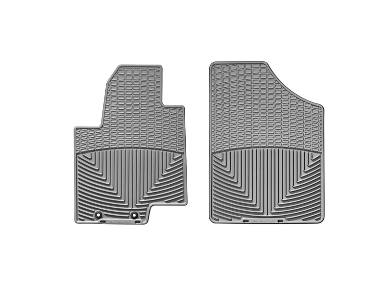 Kia Soul Rubber Mats - Front - WeatherTech - All-Weather - Grey - `10-`13