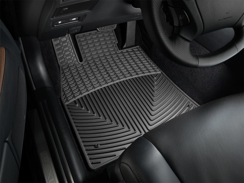 Lexus LS Rubber Mats - Front - WeatherTech - All-Weather - Black - `07-`10