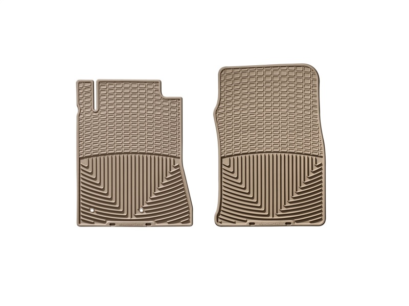 Ford Mustang Floor Mats - Front - WeatherTech - Tan - `10-`27