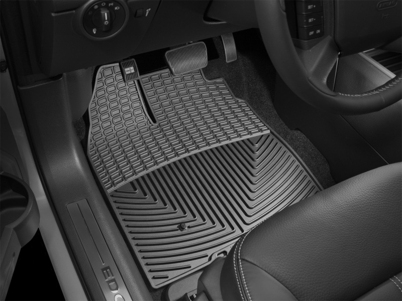 Ford Edge Floor Mats - Front - WeatherTech - All-Weather - Black - `07-`12