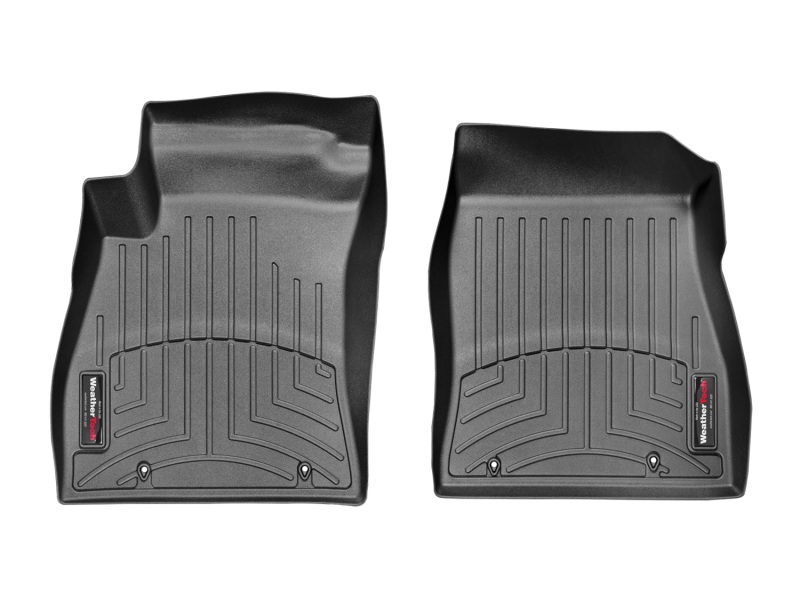 Nissan Altima Floor Mats - Front - WeatherTech - All-Weather Rubber Mats - Tan - `07-`11