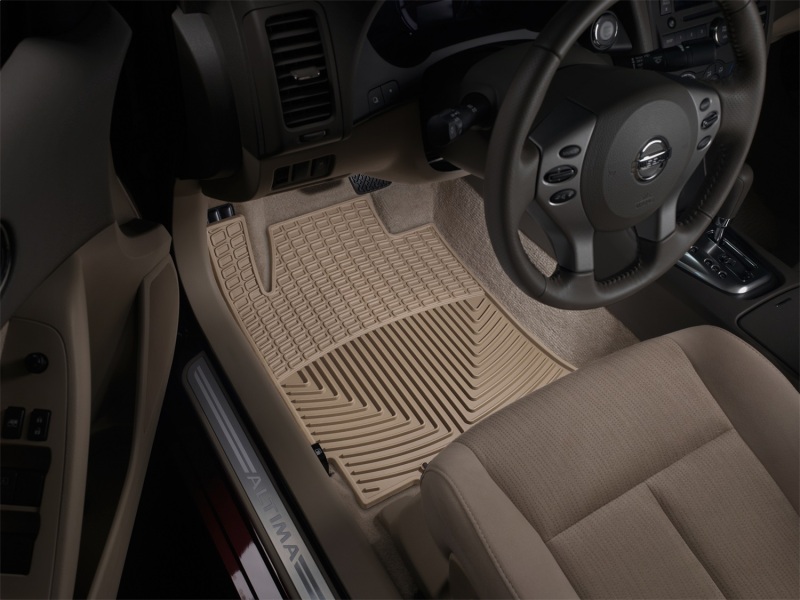 Nissan Altima Floor Mats - Front - WeatherTech - Rubber - Tan - `07-`12