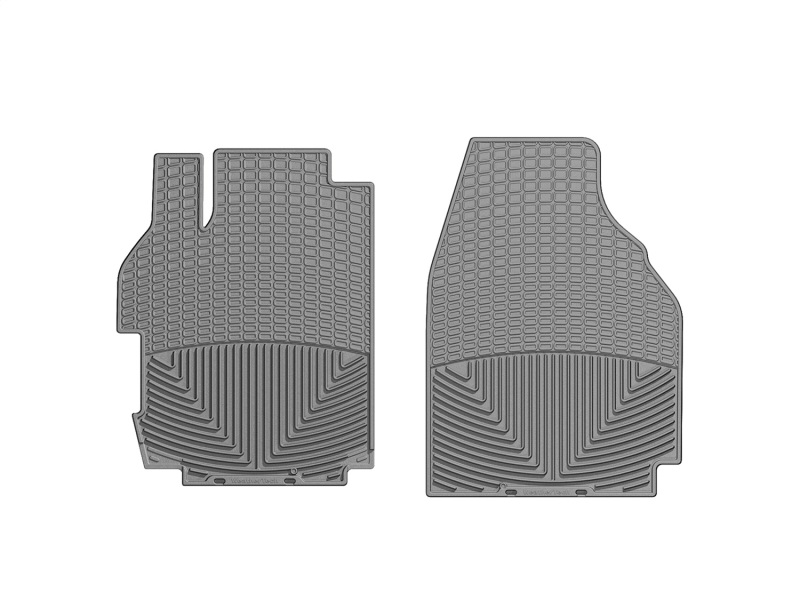 Nissan Sentra Floor Mats - Front - WeatherTech - Rubber, All-Weather - Grey - `07-`12