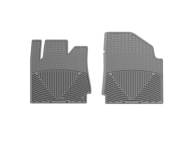Cadillac SRX Rubber Mats - Front - WeatherTech - All-Weather - Grey - `10-`27