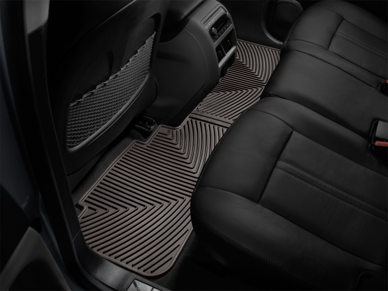 Cadillac SRX Floor Mats - Rear - WeatherTech - Rubber - Cocoa - `10-`27