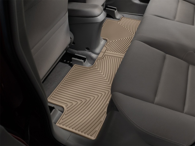 Honda Civic Floor Mats - Rear - WeatherTech - All-Weather - Tan - `06-`11