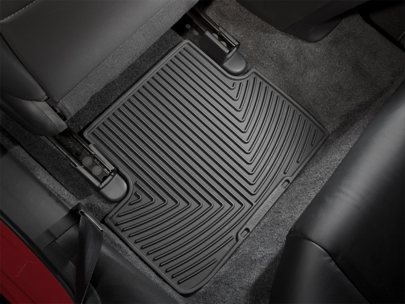 Honda Accord Floor Mats - Rear - WeatherTech - Rubber - Black - `08-`12