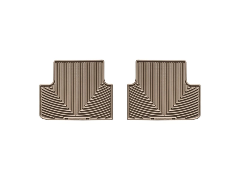 Honda Accord Floor Mats - Rear - WeatherTech - Rubber - Tan - `08-`12