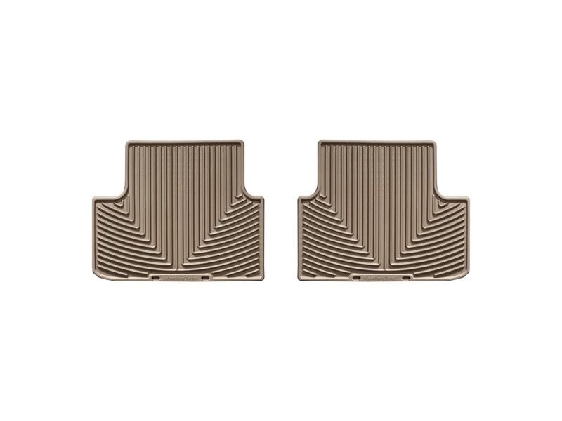 Honda Accord Floor Mats - Rear - WeatherTech - Rubber - Tan - `08-`12
