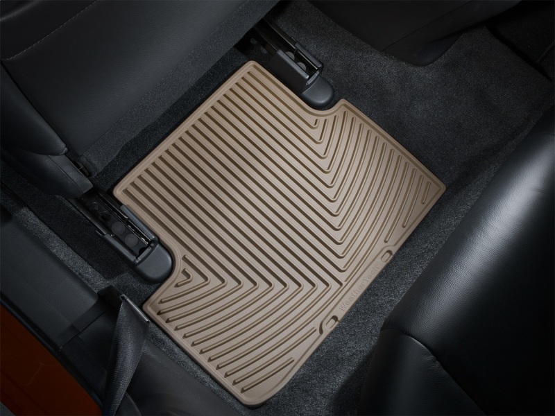 Honda Accord Floor Mats - Rear - WeatherTech - Rubber - Tan - `08-`12