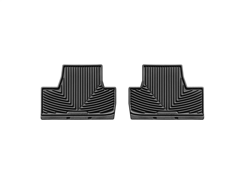 Lexus IS Floor Mats - Rear - WeatherTech - Rubber - Black - `06-`13