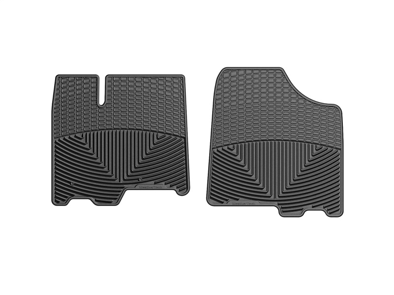 Toyota Sienna Floor Mat Set - Front - WeatherTech - All-Weather - Black - `11-`12
