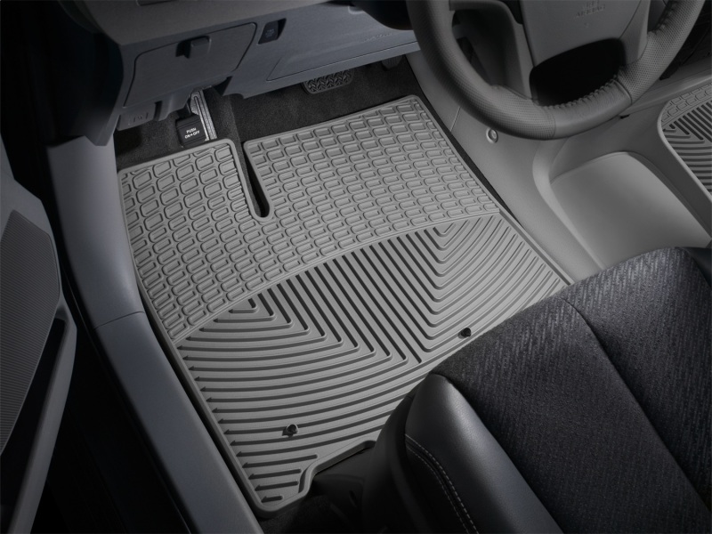 Toyota Sienna Floor Mats - Front - WeatherTech - All-Weather - Grey - `11-`12