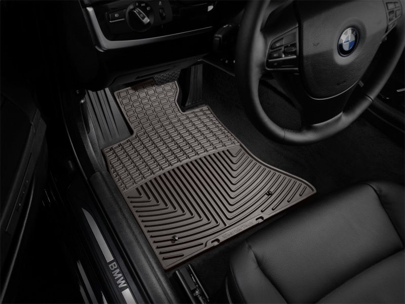 BMW 5-Series Floor Mats - Front - WeatherTech - Rubber - Cocoa - `11-`16