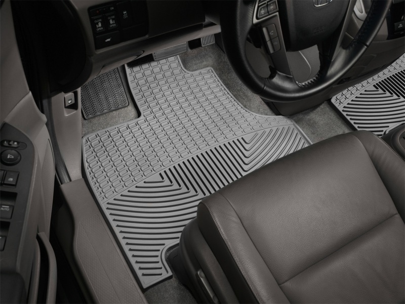 Honda Odyssey Front Rubber Mats - WeatherTech - All-Weather - Grey - `11-`27