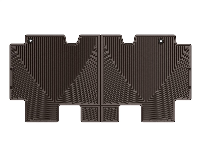 Honda Odyssey Rubber Floor Mats - Rear - WeatherTech - All-Weather - Cocoa - `11-`16